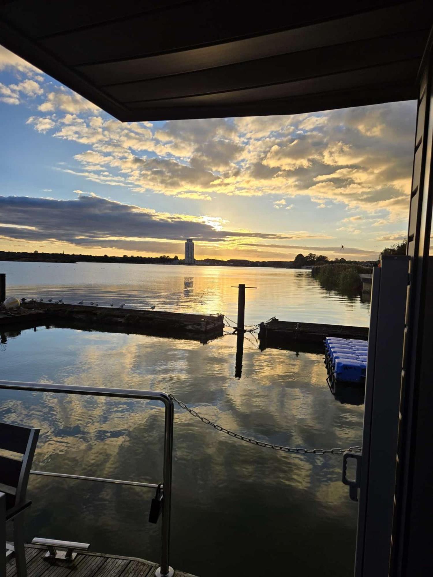 Ostsee Hausboot Schleswig Ostseeblick 1 Екстер'єр фото